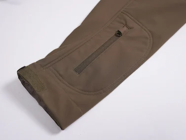 Waterproof windproof soft shell jacket